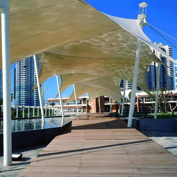 哈巴河县膜结构景观棚