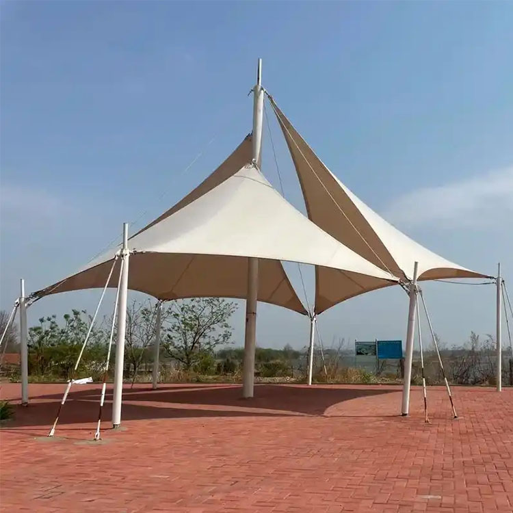 哈巴河县膜结构景观棚