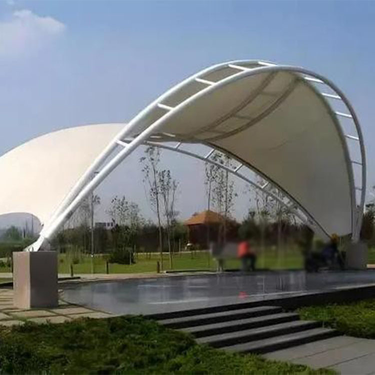 哈巴河县膜结构景观棚