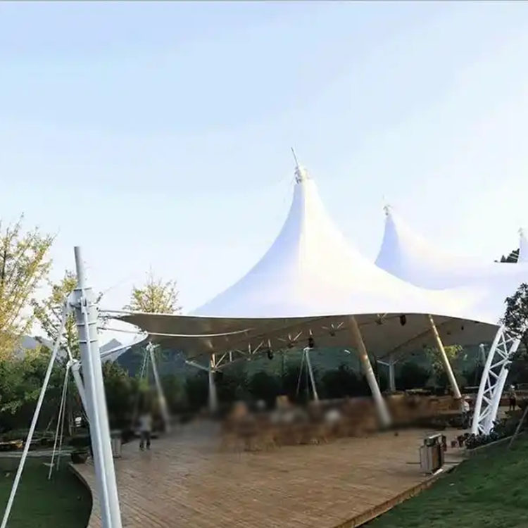 哈巴河县膜结构景观棚