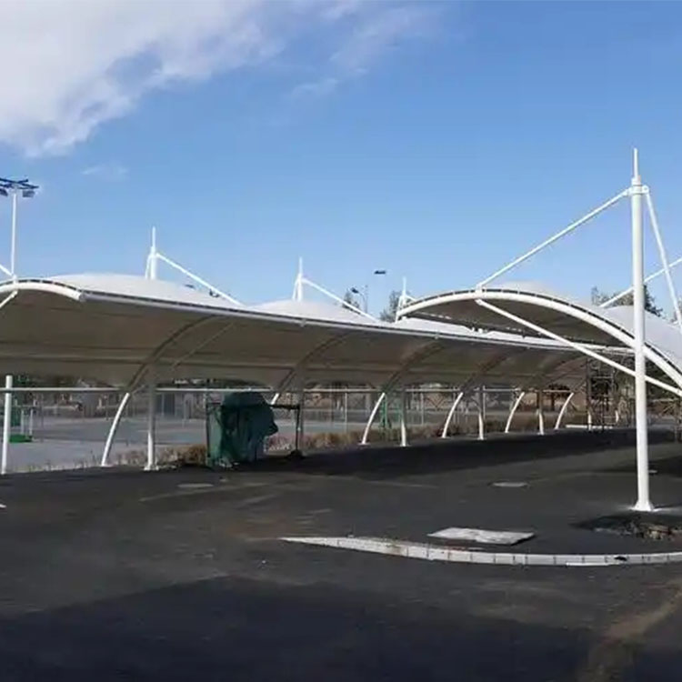 哈巴河县膜结构电动车棚