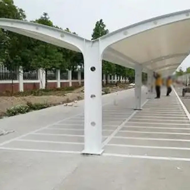 哈巴河县膜结构电动车棚